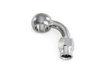 Load image into Gallery viewer, HPS Performance 350 Series AN -3 Push-On 90 Degree Banjo Hose End 350-9003SSB