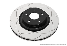 DBA 97-01 Integra Type R Rear T2 Slotted Street Series Rotor (4 Lug Only)