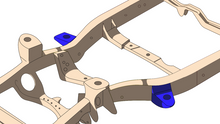 Load image into Gallery viewer, Rust Buster 4Runner &amp; FJ Cruiser Front Body Frame Mount - Left