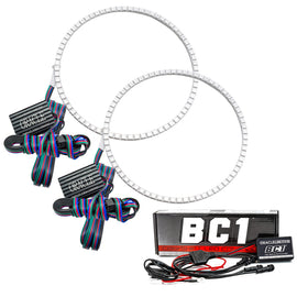 Oracle Jeep Wrangler JL/JT LED Surface Mount Headlight Halo Kit - w/ BC1 Controller NO RETURNS