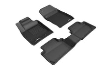 Load image into Gallery viewer, 3D MAXpider 2018-2020 Ford Ecosport Kagu 1st &amp; 2nd Row Floormats - Black