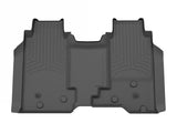 WeatherTech 25-26 Chevrolet Silverado EV 2nd Row Rear FloorLiner - Black