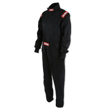 Load image into Gallery viewer, RaceQuip Black Chevron-1 Suit - SFI-1 Large