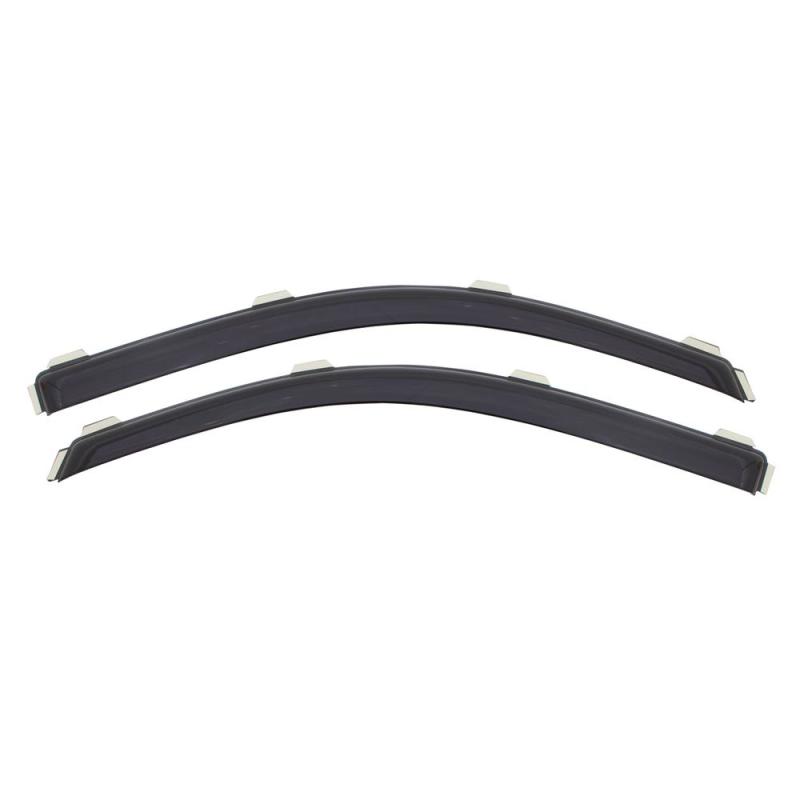 AVS 14-18 Chevy Silverado 1500 Standard Cab Ventvisor In-Channel Window Deflectors 2pc - Smoke