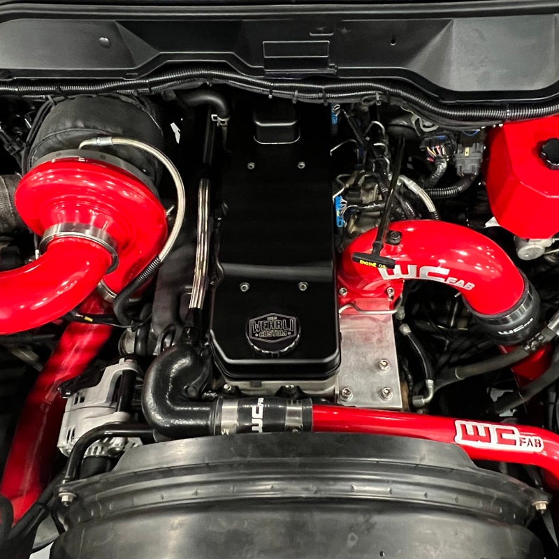 Wehrli 06-18 Cummins WCFab X D&J Precision Billet Valve Cover - Gloss White