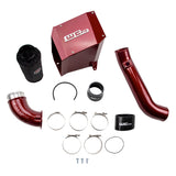 Wehrli 01-04 Duramax LB7 4in Intake Kit w/ Air Box Stage 2 - Bengal Red