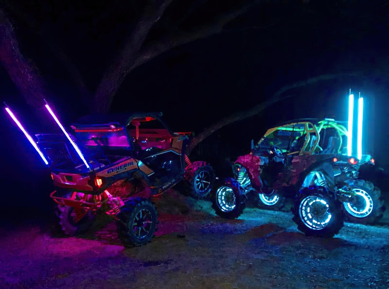 Oracle Off-Road 4ft LED Whip - ColorSHIFT NO RETURNS