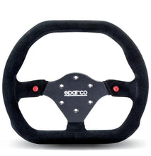 Load image into Gallery viewer, Sparco Strwhl 310X260 Suede Black