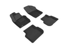 Load image into Gallery viewer, 3D MAXpider 2011-2018 Volkswagen Jetta Sedan Kagu 1st &amp; 2nd Row Floormats - Black