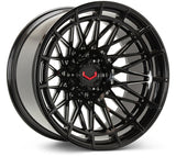 Vossen LCX-03 24x12 - 8x180 - ET44 - Deep - 124.3 - Gloss Black Wheel