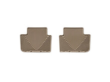 Load image into Gallery viewer, WeatherTech 04+ BMW X3 Rear Rubber Mats - Tan