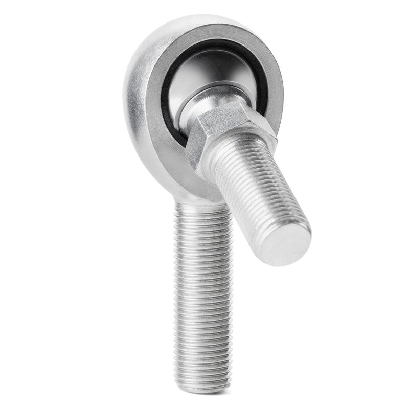 QA1 N Series Injection Molded Rod End - Male/Left Hand - .19in Bore x 3/16-24 w/Stud - Carbon Steel