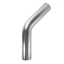 Load image into Gallery viewer, Ticon 1.5in Aluminum 6061 45 Deg Mandrel Bend - 1.5D Radius