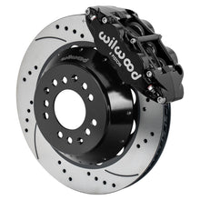 Load image into Gallery viewer, Wilwood Narrow Superlite 6R Front Kit 14.00in Drilled &amp; Slotted Rotors - Black