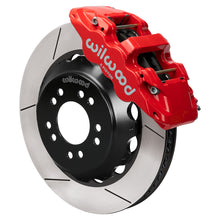 Load image into Gallery viewer, Wilwood Ford Mustang II Ford Aero6 Front Brake Kit w/ 14.00in Slotted Rotor - Red