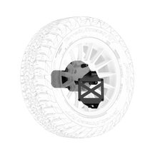 Load image into Gallery viewer, 16-23 Toyota Tacoma/10-24 4Runner Pro Series II Tire Carrier W/ License Plate Holder