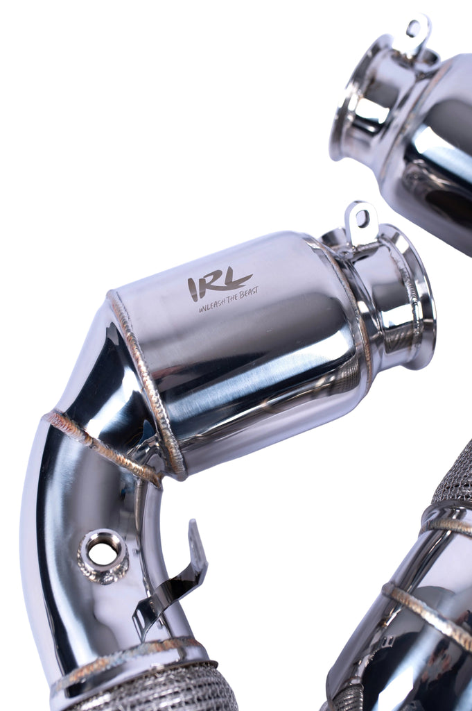 IRL G90 G99 M5 MaxFlow 400 CEL Downpipes