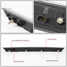 Load image into Gallery viewer, 2015-2020 Chevrolet Tahoe Suburban 3D LED Third Brake Light Black