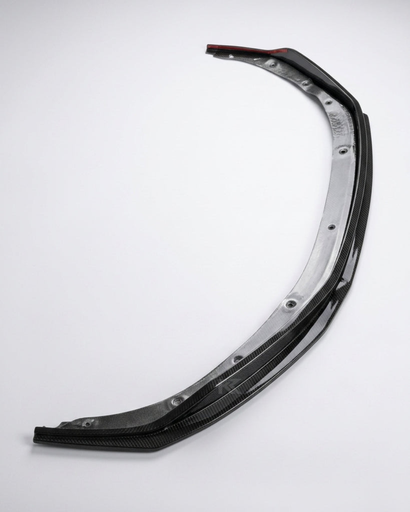 2019–2023 Audi R8 V10 Coupe Front Bumper Lip Splitter – Prepreg Dry Carbon Fiber
