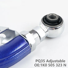Load image into Gallery viewer, VW Golf MK5 / MK6 / Jetta / Passat / CC / Tiguan / Scirocco / EOS &amp; Audi A3 8P / Q3 &amp; SEAT Leon / Altea &amp; Skoda Octavia / Yeti / Superb Adjustable Rear Upper Camber Control Arms 2-Piece (PQ35 Platform / Replaces 1K0505323N / 5Q0505323C)