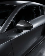 Load image into Gallery viewer, 2019–2023 Audi R8 V10 Coupe Mirror Covers – Prepreg Dry Carbon Fiber