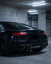 Load image into Gallery viewer, 2016–2018 Audi R8 V10 &amp; V10 Plus Coupe Custom Style Rear Bumper Lip Diffuser – Dry Carbon Fiber