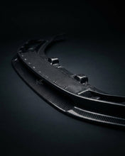 Load image into Gallery viewer, 2016–2018 Audi R8 V10 &amp; V10 Plus Coupe V-Design Front Lip Spoiler – Dry Carbon Fiber