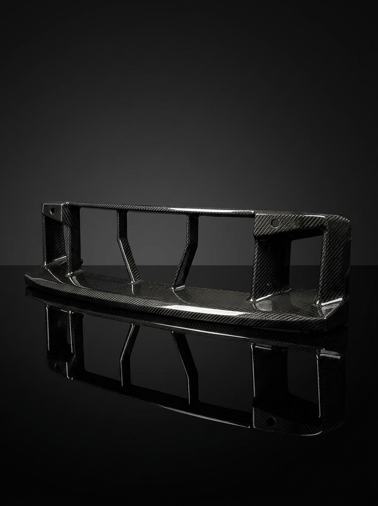BMW 2 Series G87 M2 Carbon Fiber Front Bumper Center Lower Grille Kit (2023+)