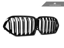 Load image into Gallery viewer, AutoTecknic Dual-Slats Gloss Black Front Grille - G06 X6 LCI
