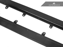Load image into Gallery viewer, AutoTecknic Dry Carbon Fiber Side Skirt Extension Set - F90 M5 | G30 5-Series