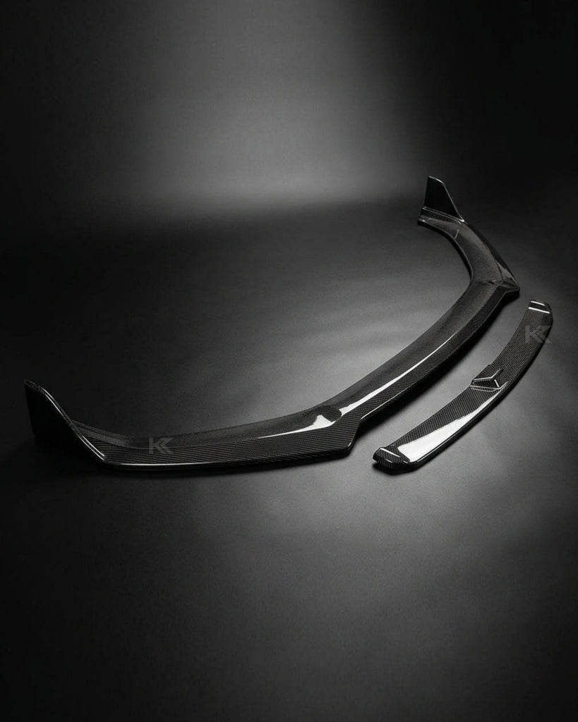 2017–2019 Audi A5 S-Line / S5 B9 Front Bumper Diffuser Lip – Carbon Fiber