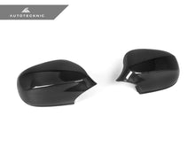 Load image into Gallery viewer, AutoTecknic Dry Carbon Fiber Mirror Cap Set - E90 3-Series Sedan LCI