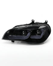 Load image into Gallery viewer, BMW X5 E70 "TRON" LED Headlights 2007-2013