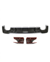 Load image into Gallery viewer, 2019–2021 Audi RS6 / A6 C8 Avant Wagon Rear Bumper Diffuser – Dry Carbon Fiber