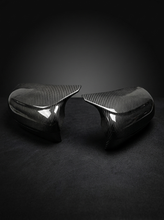 Load image into Gallery viewer, BMW 5 Series F90 M5 M Style Carbon Fiber Side Mirror Cover (2018+)