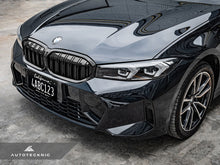 Load image into Gallery viewer, AutoTecknic Dual-Slats Gloss Black Front Grille - G20 3-Series LCI