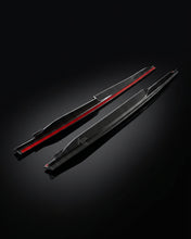 Load image into Gallery viewer, 2019–2023 Audi R8 V10 Coupe Side Skirt Extensions – Prepreg Dry Carbon Fiber