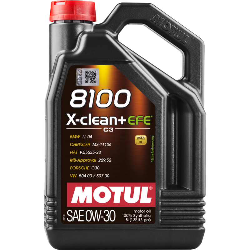 Motul 5L 8100 X-Clean + EFE 0W30