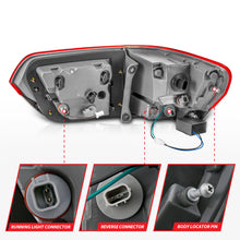 Load image into Gallery viewer, ANZO 2014-2016 Jeep Grand Cherokee LED Taillights Red/Clear