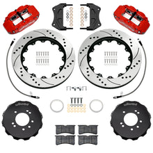 Load image into Gallery viewer, Wilwood 99-02 Nissan Skyline Superlite 6R Front BBK w/ 14.00in D/S Rotors &amp; Flexlines - Red
