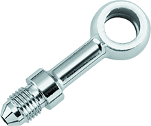 Load image into Gallery viewer, Twin Power Chrome Brake Fitting 3/8 Inch X AN3 Straight Banjo Adaptor