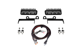 Diode Dynamics 2013-2018 Ram 1500 Ram SportExpress SS6 Sport LED Kit White Fog 6000K