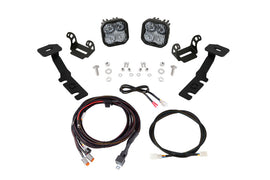 Diode Dynamics 19-25 Toyota RAV4 SS3 LED Ditch Light Kit - Pro White Combo