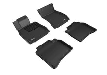 Load image into Gallery viewer, 3D MAXpider 2014-2019 Mercedes-Benz S-Class W222 Kagu 1st &amp; 2nd Row Floormats - Black