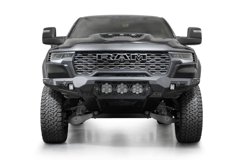 Addictive Desert Designs 2025+ Ram RHO Bomber Front Bumper - 3 Baja Designs LP6