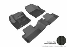 Load image into Gallery viewer, 3D MAXpider 2014-2019 Land Rover Range Rover Evoque Kagu 1st &amp; 2nd Row Floormats - Black