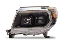 Load image into Gallery viewer, Raxiom 05-11 Toyota Tacoma Axial Series Switchback Projector Headlights- Black Housing- Clear Lens