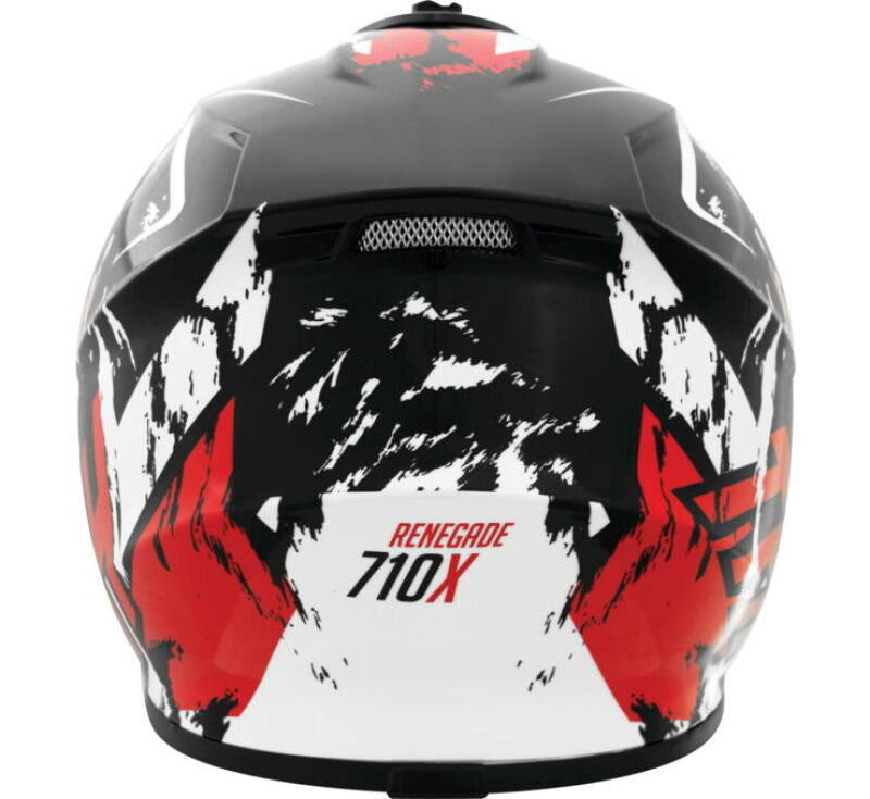 THH Helmets T710XR Renegade White/Red - XS