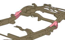 Load image into Gallery viewer, Rust Buster 00-20 Chevy Tahoe Upper Control Arm Repair Kit - Right