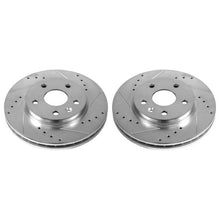Load image into Gallery viewer, Power Stop 11-16 Buick LaCrosse Front Evolution Drilled &amp; Slotted Rotors - Pair